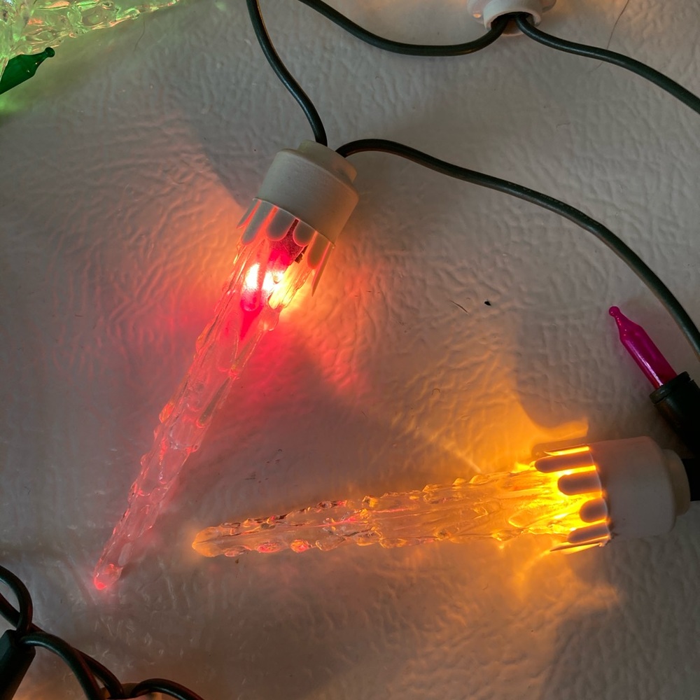 Icicle String Light Covers - Picture 2 of 5